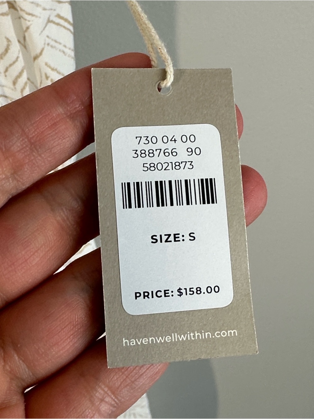 NWT Haven Well Well Within Cotton Voile Shell Midi Dress Size S Feminine Resort - Picture 7 of 14